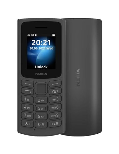 TELEFOANE Nokia 105 4G Dual SIM Black, "16VEGB01A11" (include