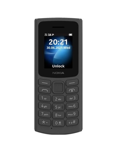 TELEFOANE Nokia 105 4G Dual SIM Black, "16VEGB01A11" (include