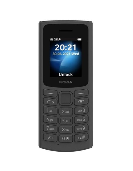 TELEFOANE Nokia 105 4G Dual SIM Black, "16VEGB01A11" (include