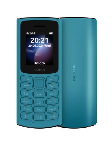 TELEFOANE Nokia 105 4G Dual SIM Blue, "16VEGL01A05" (include TV