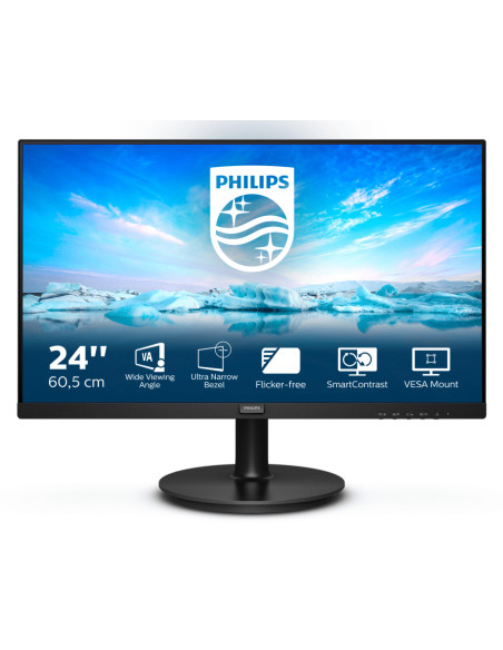 Monitor 23.8 Philips 241V8LA VA WLED Anti-Glare 3H Haze 25%