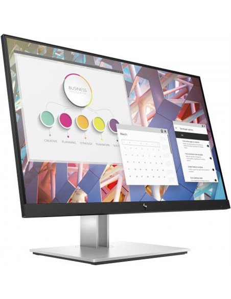9VF99A3#ABB,Monitor HP E-Display E24 G4 23.8inch IPS FHD 1920x1080 16:9 Display Port HDMI VGA 5xUSB Without Cable 3YW, 9VF99A3AB