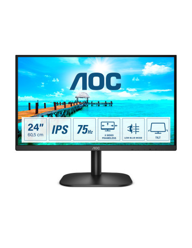 Monitor 23.8 AOC 24B2XDA FHD 1920*1080 75 Hz WLED IPS 16:9 4 ms