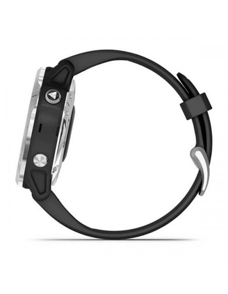 Ceas Smartwatch Garmin Fenix 6S Solar, GPS, Silver/Black