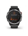 Ceas Smartwatch Garmin Fenix 6, GPS, Solar Silver/Black