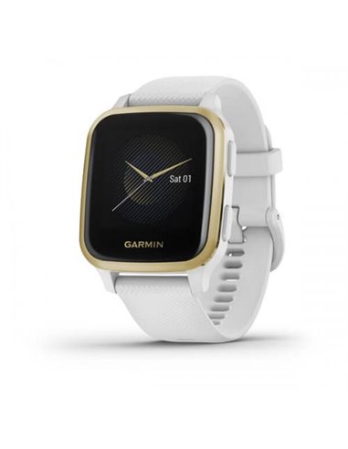 Ceas Smartwatch Garmin Venu Sq, NFC, White/Light