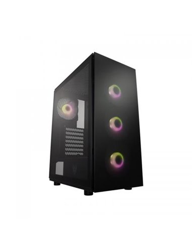 Carcasa FSP CMT340 ARGB Gaming TG ATX, black,CMT340 PLUS