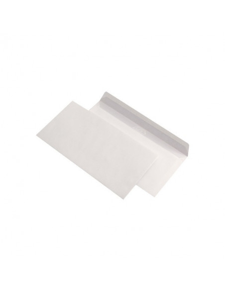 Plic DL, alb, siliconic, fara fereastra, 75g/m², 110 x 220 mm Plic DL, alb, siliconic, fara fereastra, 75g/m², 110 x 220 mm
