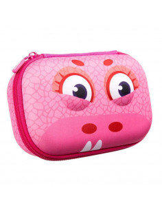 Penar cu fermoar, ZIPIT Wildling Storage box - roz,ZP-148222