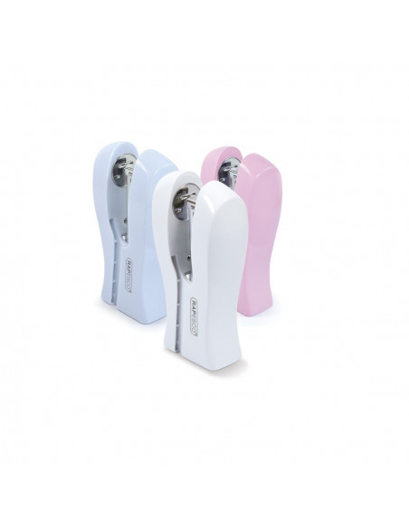 Capsator Rapesco Flippa 24/6, 26/6 20 Coli, Roz,RP-137