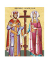 Picturi pe numere Religioase 60x75 cm Sfintii Constantin si