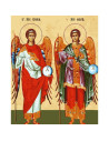 Picturi pe numere Religioase 60x75 cm Sfintii Mihail si Gavril
