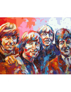 Pictura pe numere Fantasy 40x50 cm, The Beatles