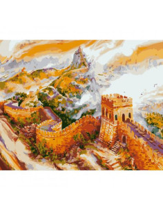 Pictura pe numere 40x50 cm, Marele Zid Chinezesc