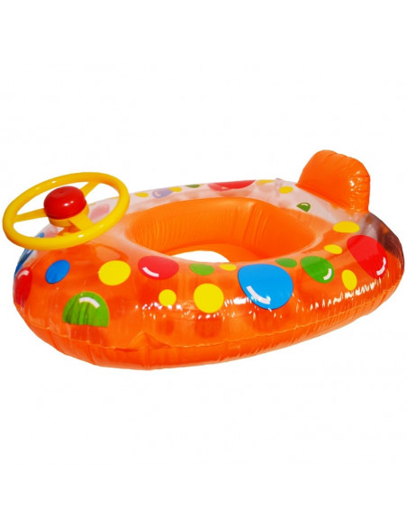 Barcuta Colac Gonflabila, Cu Volan, Diverse culori,FD273