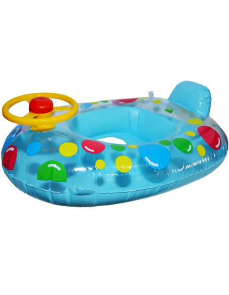 Barcuta Colac Gonflabila, Cu Volan, Diverse culori,FD273