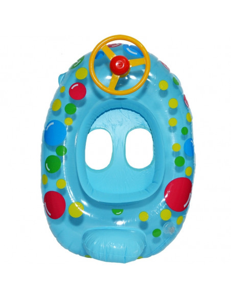 Barcuta Colac Gonflabila, Cu Volan, Diverse culori,FD273