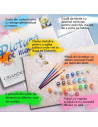 Pictura pe numere Flori 40x50 cm, Lalele Viguroase