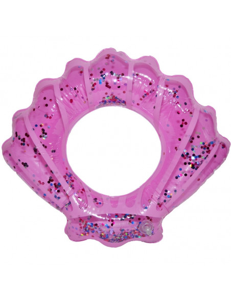 Colac Baie Gonflabil, 70 Cm, Scoica Cu Sclipici,CSS70