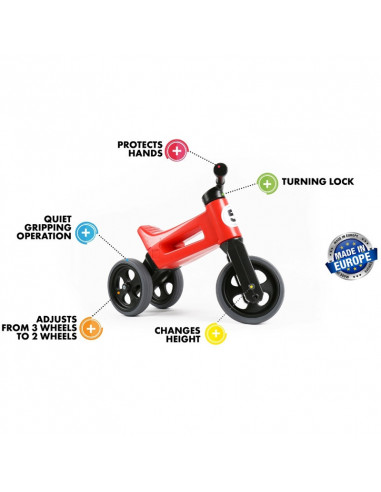 Bicicleta fara pedale Funny Wheels Rider SuperSport Bicicleta fara pedale Funny Wheels Rider SuperSport