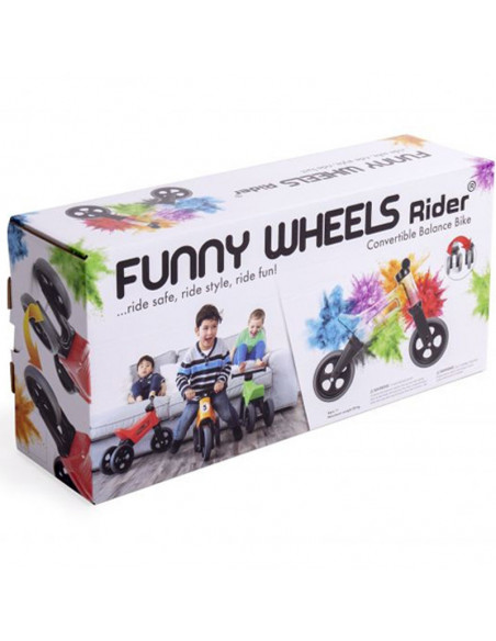 Bicicleta fara pedale Funny Wheels Rider Sport, Rosu,4100049
