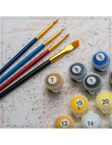 Picturi pe numere Religioase 40x50 cm Isus Hristos Picturi pe numere Religioase 40x50 cm Isus Hristos