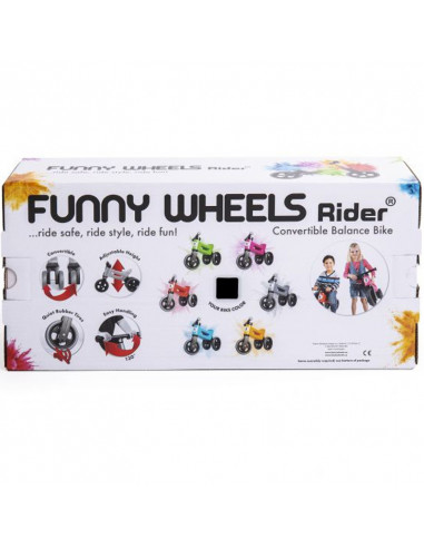 Bicicleta fara pedale Funny Wheels Rider Sport, Verde,41000456