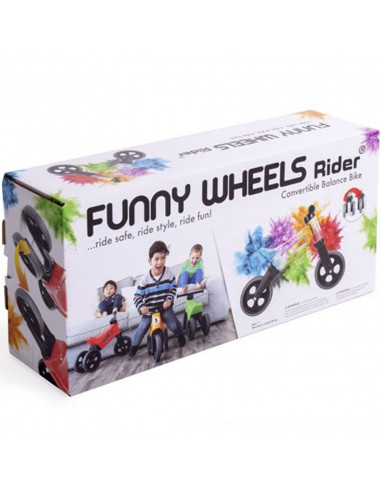Bicicleta fara pedale Funny Wheels Rider Sport, Verde,41000456