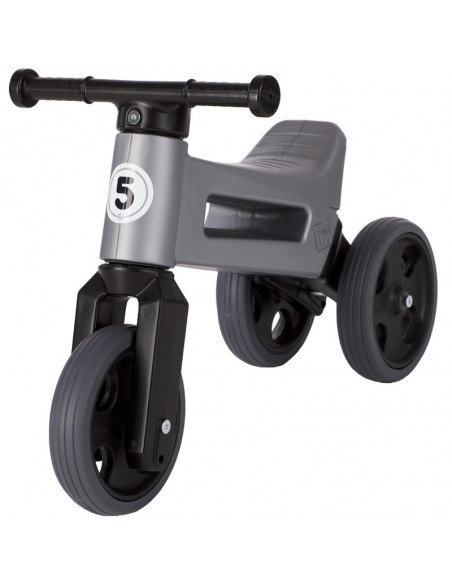 Bicicleta fara pedale Funny Wheels Rider Sport, Gri Bicicleta fara pedale Funny Wheels Rider Sport, Gri