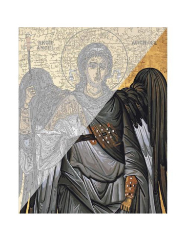 Picturi pe numere Religioase 50x65 cm Sfantul Arhanghel Mihail