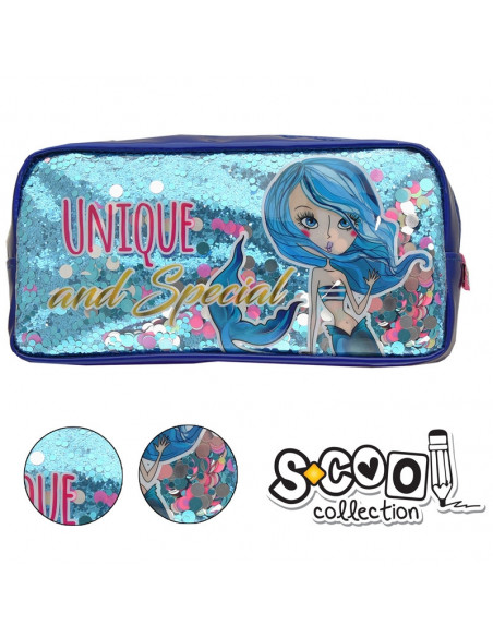 Penar Borseta Cu Paiete, UNIQUE, 22x11x5,5cm - S-COOL,SC1026