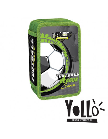 Penar Echipat, 3 Fermoare, 43 Piese, FOOTBALL - S-COOL YL017 Penar Echipat, 3 Fermoare, 43 Piese, FOOTBALL - S-COOL YL017