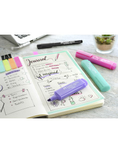 Textmarker set 4 pastel Faber-Castell 2