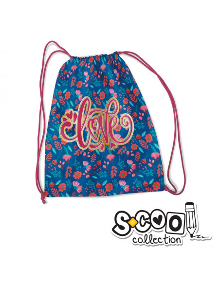 Sac Sport LOVE, 46x35.5cm - S-COOL Sac Sport LOVE, 46x35.5cm - S-COOL