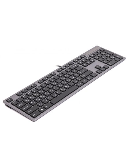 A4TKLA39976,Tastatura A4tech KV-300H, USB, Isolation Grey