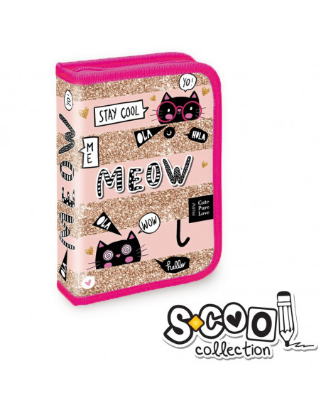 Penar Echipat, 1 Fermoar, 2 Extensii, 32 Piese, MEOW -