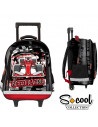 Ghiozdan Trolley SPEED RACING, 44x29x19.5cm - S-COOL Ghiozdan Trolley SPEED RACING, 44x29x19.5cm - S-COOL