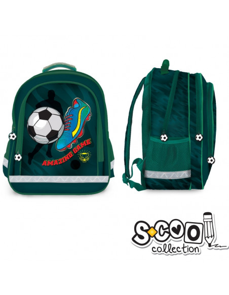 Ghiozdan Ergonomic AMAZING GAME, 38x29x19,5cm - S-COOL Ghiozdan Ergonomic AMAZING GAME, 38x29x19,5cm - S-COOL