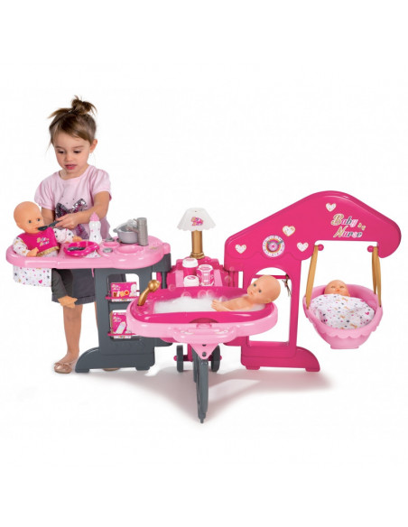Set de ingrijire bebelusi Smoby Complex, 13 accesorii,220318