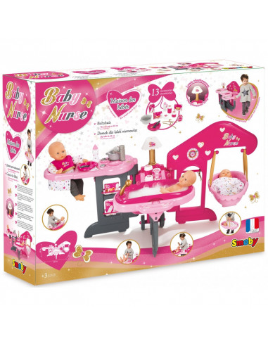 Set de ingrijire bebelusi Smoby Complex, 13 accesorii,220318