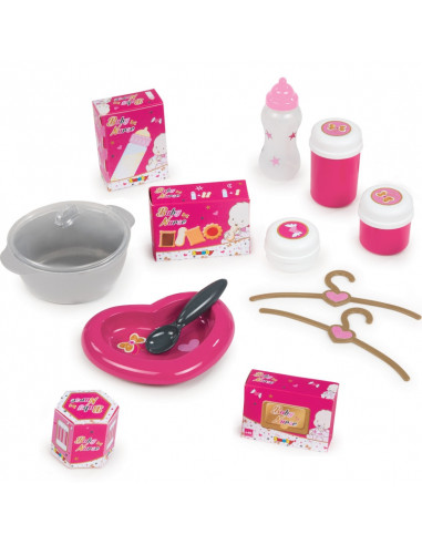 Set de ingrijire bebelusi Smoby Complex, 13 accesorii,220318