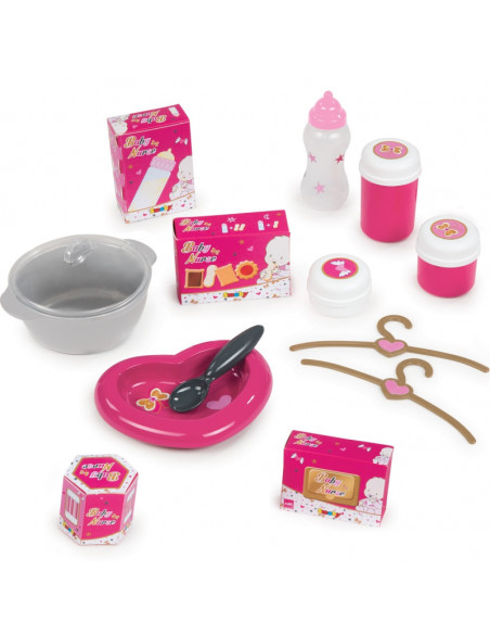 Set de ingrijire bebelusi Smoby Complex, 13 accesorii,220318