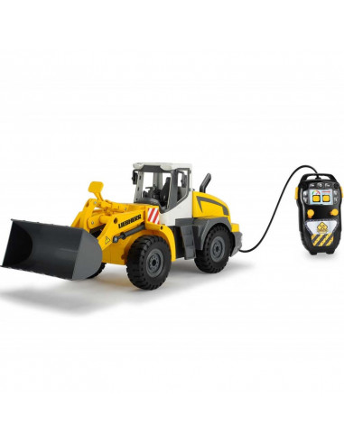 Buldozer Dickie Toys Liebherr, cu telecomanda, 40 cm,3728001