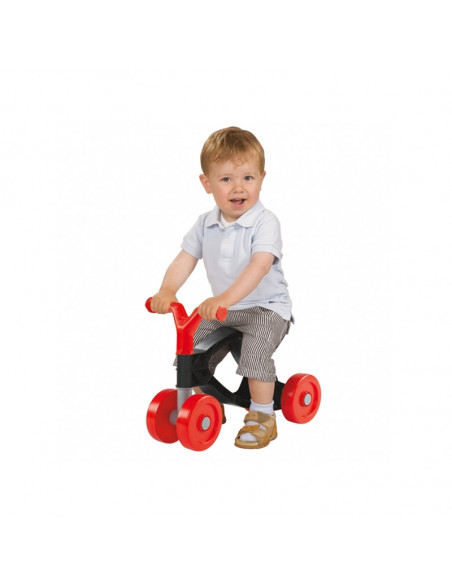 Bicicleta fara pedale Big Flippi, Rosu/Negru,56849