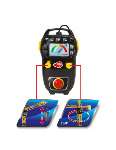 Macara Giant Crane Dickie cu telecomanda, 100 cm,3462411