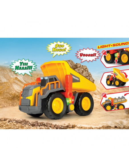 Camion basculant Dickie Toys, Volvo, 30 cm,3725004 Camion basculant Dickie Toys, Volvo, 30 cm,3725004