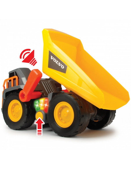 Camion basculant Dickie Toys, Volvo, 30 cm,3725004 Camion basculant Dickie Toys, Volvo, 30 cm,3725004