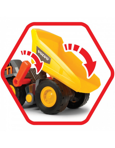 Camion basculant Dickie Toys, Volvo, 30 cm,3725004 Camion basculant Dickie Toys, Volvo, 30 cm,3725004