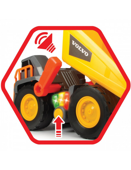 Camion basculant Dickie Toys, Volvo, 30 cm,3725004 Camion basculant Dickie Toys, Volvo, 30 cm,3725004