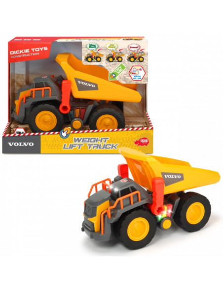 Camion basculant Dickie Toys, Volvo, 30 cm,3725004 Camion basculant Dickie Toys, Volvo, 30 cm,3725004